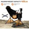 image:imageTIMBER RIDGE Hammock Camping Chair Oversized Swinging Hammock Chair with Adjustable Back and Seat for Outdoor Lawn Sports Supports 400lbs BlueBlack