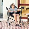 image:imageTIMBER RIDGE Hammock Camping Chair Oversized Swinging Hammock Chair with Adjustable Back and Seat for Outdoor Lawn Sports Supports 400lbs BlueBlack